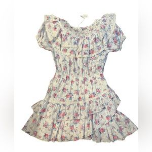 NWT Soleil Ruffle Dress size L